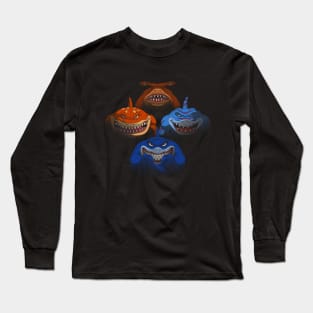 Bohemian Street Jaws Long Sleeve T-Shirt